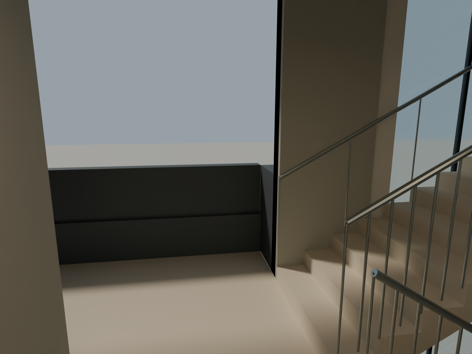 First-floor landing · from D1